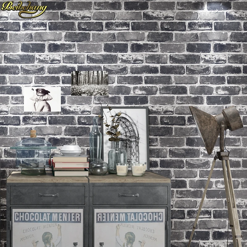 Beibehang Retro Vintage Faux Brick Wallpaper Cafe Bar Beibehang Retro Vintage Faux Brick Wallpaper Cafe Bar Restaurant Culture Red Wall Paper Papel De Parede Aliexpress Imall