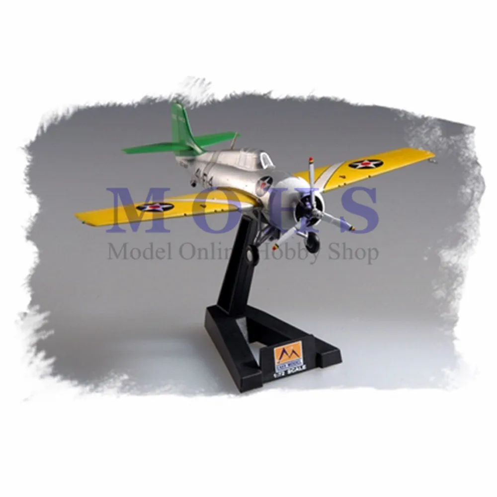 

EASY MODEL 37247 1/72 Assembled Model Scale Finished Model Scale Airplane Scale WW II Warbird F4F F4F-4 VF-41 USS ranger