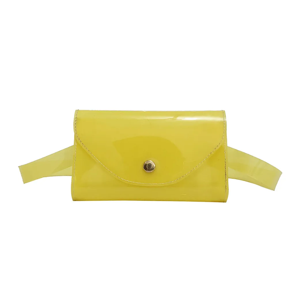 

Women Pin Buckle Belt Transparent Crossbody Bag Simple Fashion Waist Bag Simple Leisure Single Shoulder Messenger Bag Apr 8