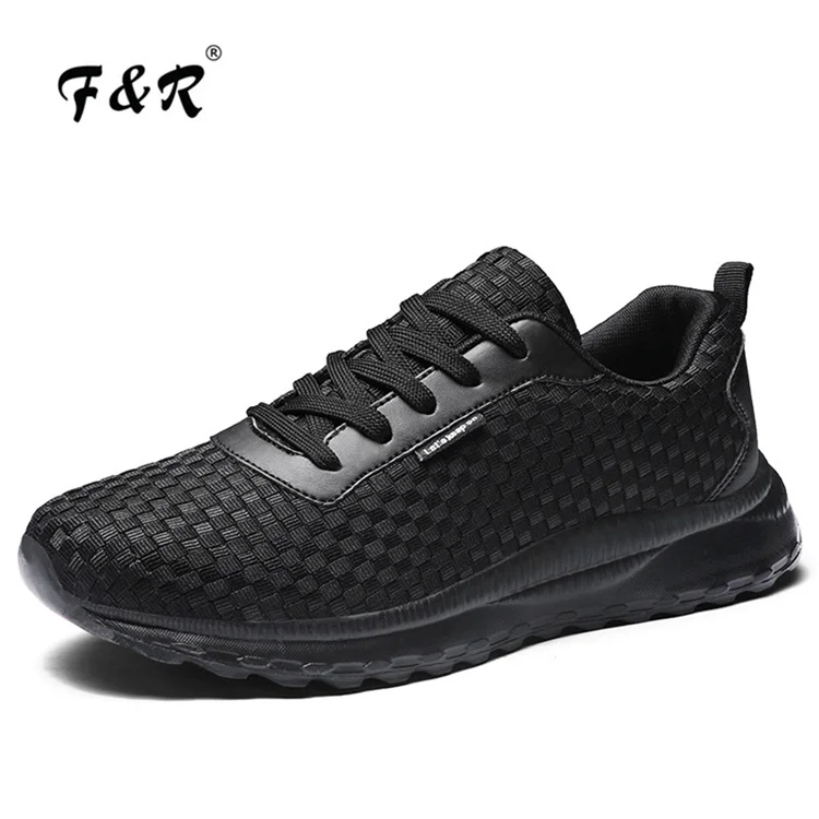 F & R 2018 новая Для мужчин кроссовки подушке резиновая дышащие кроссовки Фитнес спортивные теннисные туфли обувь для ходьбы 39- 46