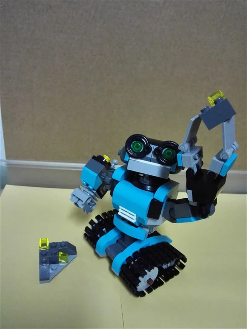 

3in1 Creative Series The Three In One Explorer Robot Set Compatible Lepins Children Educational Building Bricks Blocks Toys Gift