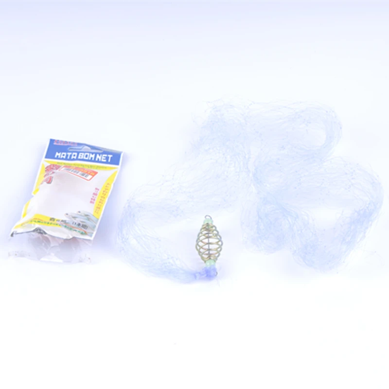 

Durable Explosion Fishing Net Floating Bottom Fishing Net with Loaded Bait Spring and 8 Words Drop Tool Explosion Fishing Net