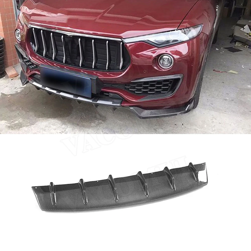 Комплект кузова из углеродного волокна для Maserati Levante 4 двери- передние губные разветвители вентиляционные накладки задние губы Средний спойлер