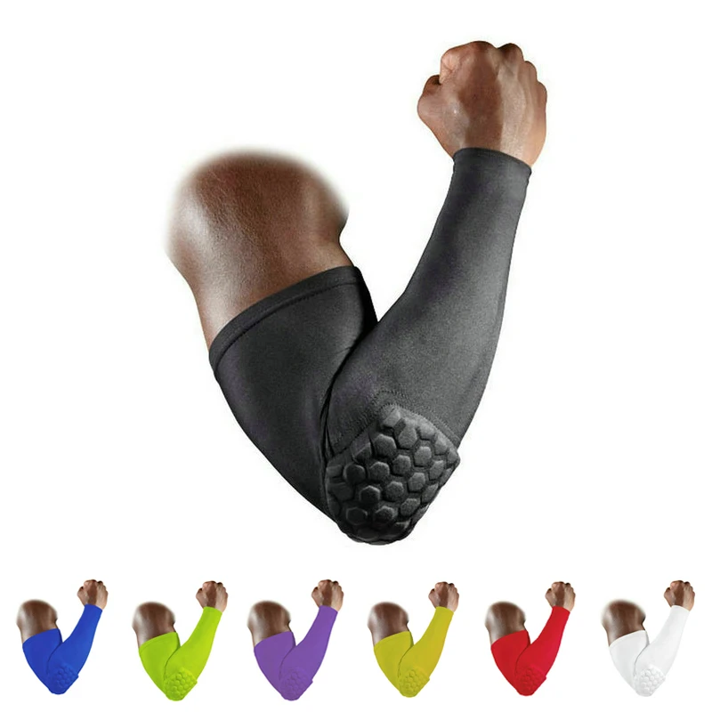 

2 Pcs Gear Shooting Elastic Sports Safety Protector Elbow Pads Guard Hand Arm Sleeve Basketball Professional Elbow Support