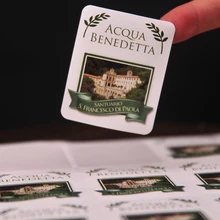 Производитель полноцветная этикетка для упаковки пищи печатных пластиковых бутылок наклейки по конкурентоспособной цене