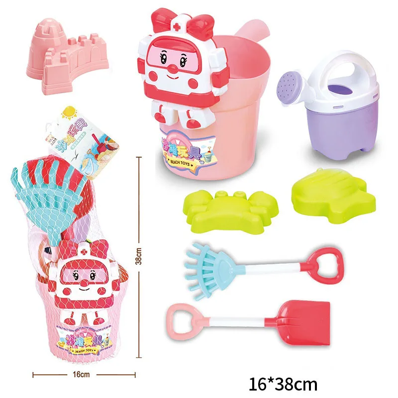 Very best  Boy girl digging sand shovel bucket set children play sand cassia play water beach toys children's 