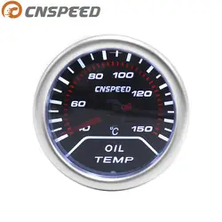 Бесплатная доставка CNSPEED 2 "(52 мм) Авто температура масла Датчик 40-150C Дым Лен белый свет масла Температура метр с сенсор