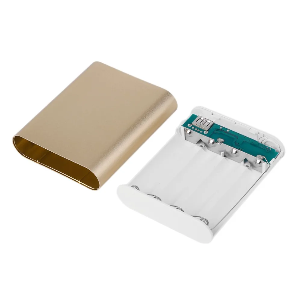 Внешний аккумулятор 4*18650 чехол для аккумулятора DIY 10400mAh Набор Универсальный USB