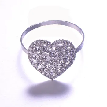 

(J0419-ring) 30mmx30mm stunning rhinestone napkin ring for wedding table decoration,silver plating,ring size:40mm,100pcs/lot