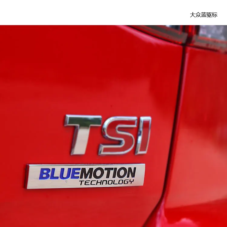 

ABS 4 MOTION TIGUAN blue motion Car rear sticker for volkswagen