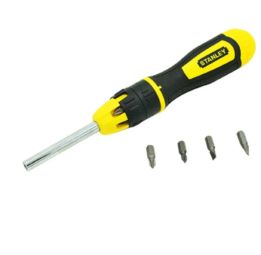 

Selling Stanley 11 multi-function ratchet screwdriver set good electrician tool kit ratchet screwdriver drill bit replacement
