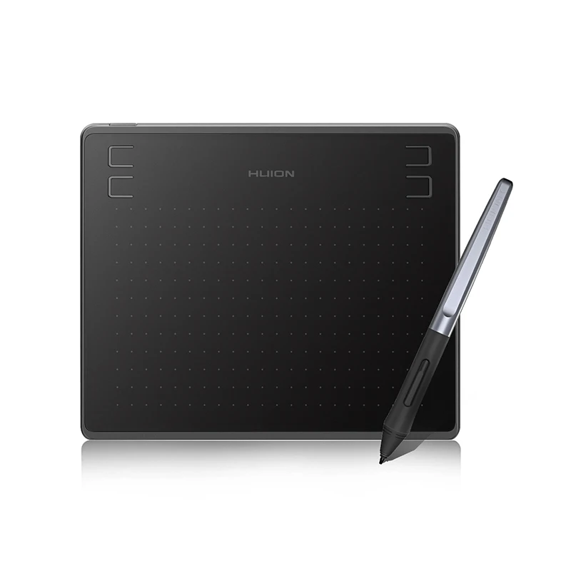 Preise Huion Neueste HS64 6x4 zoll Grafik Tablet Tablet Zeichnung Tablet mit Batterie Freies Stylus Kompatibel für Android windows MacOS