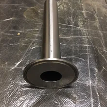 Клапан из нержавеющей стали(труба с фланцем наружный диаметр 32 мм, фланец 78 мм, общая длина 200 мм