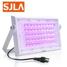 30 Угол луча УФ Точечный светильник светодиодный черный светильник вечерние темные аквариумные краски отверждения чернил флуоресцентный плакат Хэллоуин ультрафиолетовая лампа