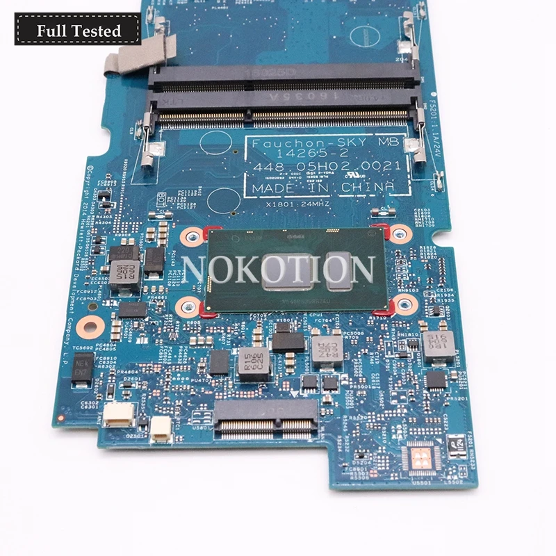 NOKOTION 849244-001 849244-601 448.05H02.0021 ل جناح HP X360 13-S 13T-S اللوحة المحمول SR2EY I5-6200U CPU DDR3