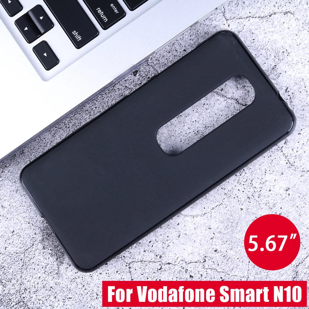 Мягкий чехол JONSNOW для Vodafone Smart N10 VFD630 5,6" ТПУ чехол Pudding Противоскользящий силиконовый чехол для Smart V10 VFD730 5,9" - Цвет: For Smart N10 VFD630