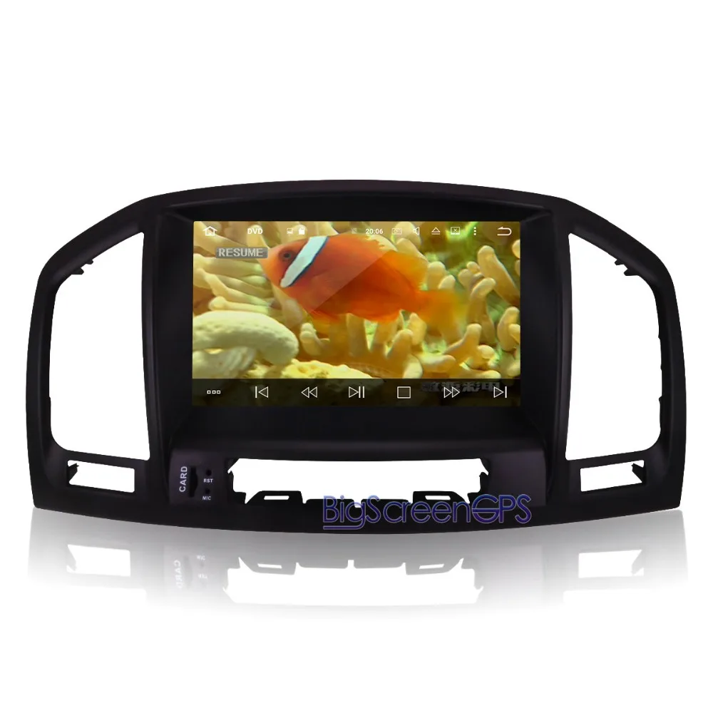Excellent The Newest Android8.0 7.1 System Octa Core Car Radio Player GPS Navi For Opel Insignia 2008-2013 Headunit Autoradio Monitor WIFI 3
