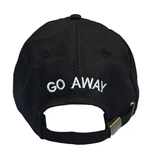 

New Go Away Embroidered Dad Hat Hip Hop Baseball Cap Summer Cotton Sport Hats Spring Casual Snapback Embroidered Caps Adjustable