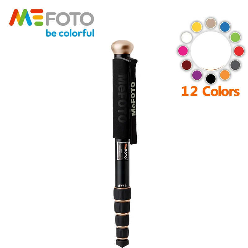 

MeFOTO A35W Professional Monopods Camera 12 Color Portable Monopod For Canon Nikon SLR Cameras Accessories Max Loading 14kg