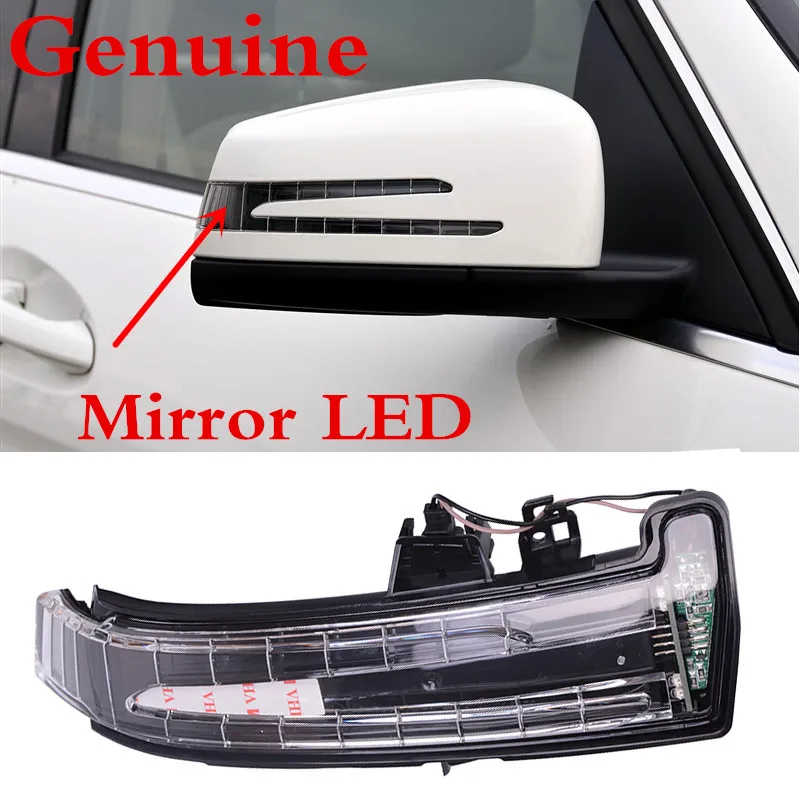 CAPQX Genuine Rearview Mirror LED Turn Signals Indicator 1569069300 For