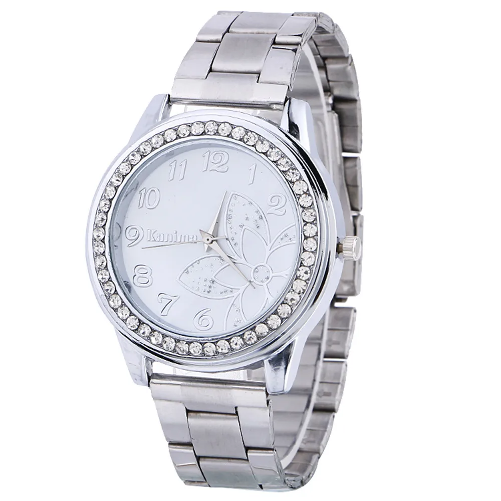

Fashion 2018 Watch Watches Women Women Bracelet Watches Luxury Diamond Stainless Steel Sport Quartz Wrist Hour Dial Watch
