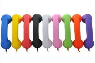 

MIC 3.5mm Retro Phone Telephone Handset For iPhone / iPad / HTC / Samsung PC Portable Classic Headphone FREE SHIPPING