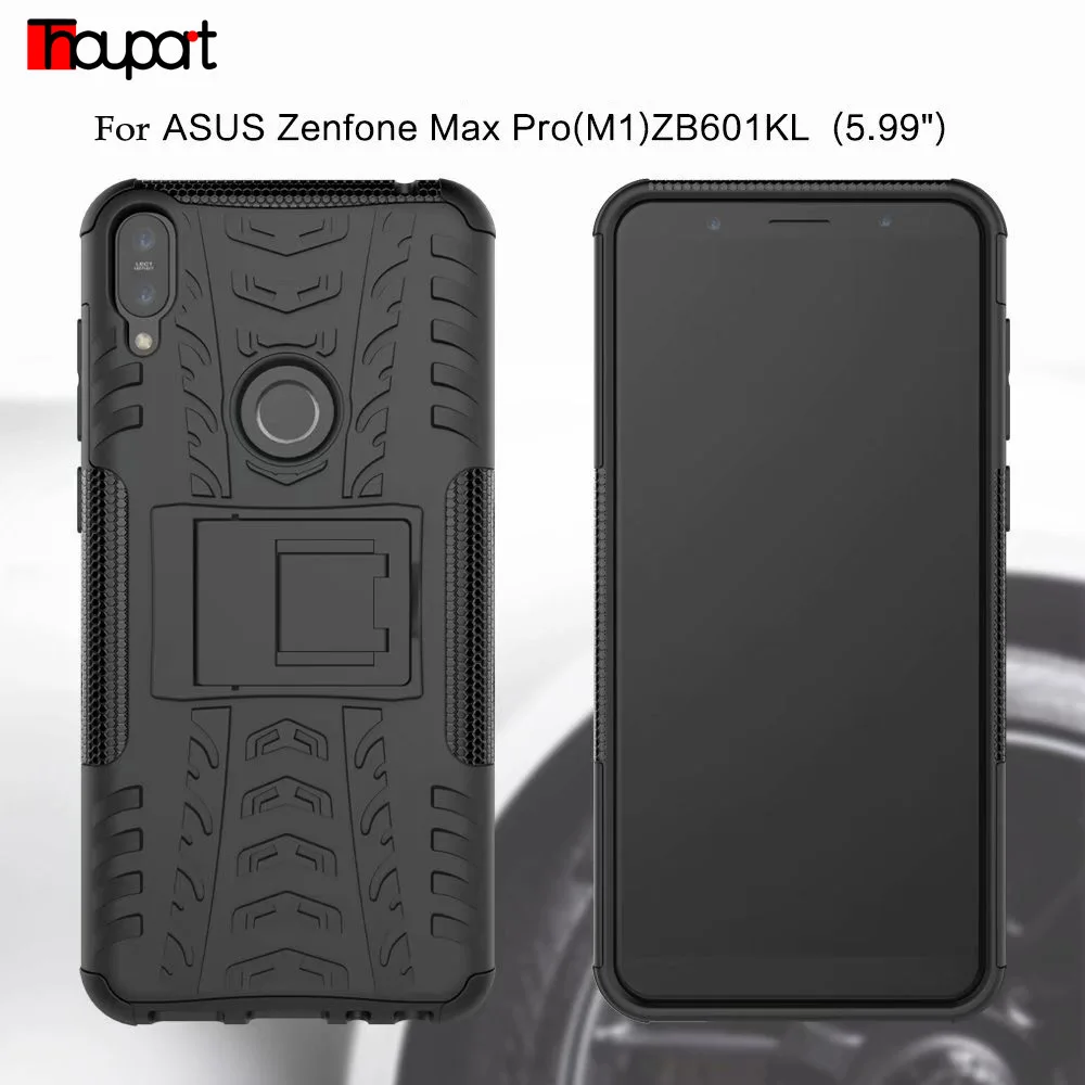 Чехол Thouport для Asus Zenfone Max Pro (M1) ZB601KL противоударный силиконовый + PC армированный