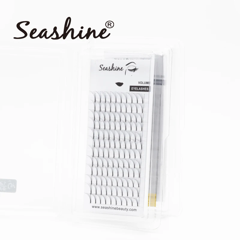 Seashine Premade Fans ресницы 3d/4d/5d/6d русские Объемные Накладные искусственные норковые