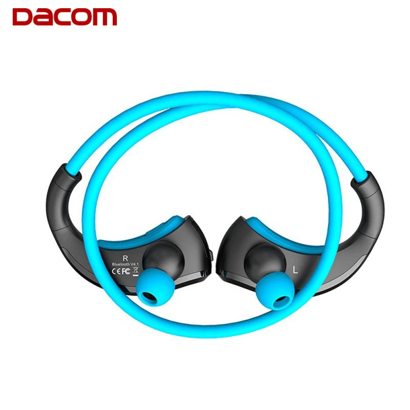 DACOM Armor G06 Bluetooth Headset IPX5 Waterproof Running Headphone Sports Earphone General Version for ios 7 and Android HD Mic