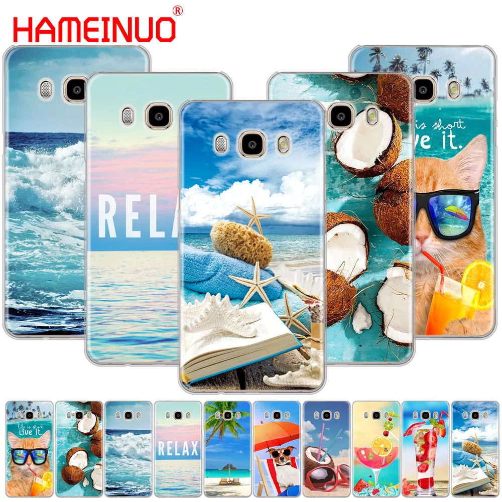 Чехол для телефона HAMEINUO summer beach wave sea чехол Samsung Galaxy J1 J2 J3 J5 J7 MINI ACE 2016 2015 prime|Бамперы| |