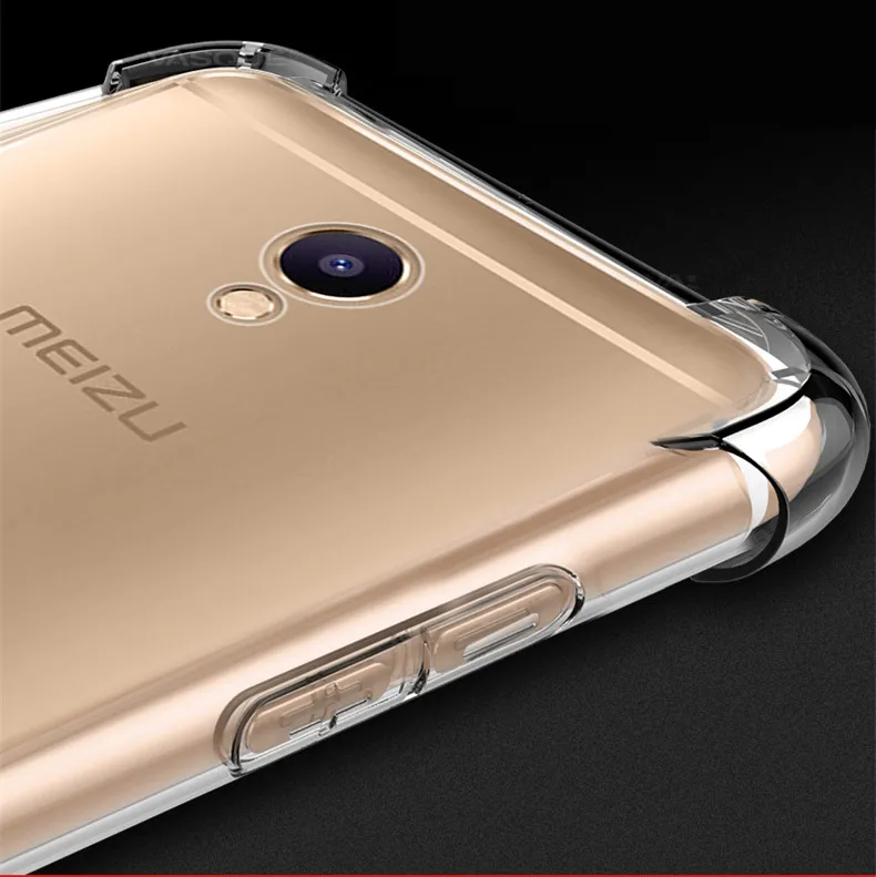 Mllse ультра тонкий прозрачный ТПУ гель мягкий чехол для Meizu A5 M5C M5S M3 Max E2 M5 M6 note Pro 7 Plus