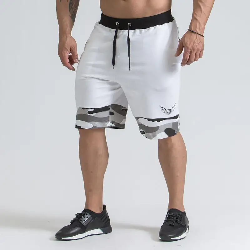 

Men's GYM Short Fitness shorts Summer Bodybuilding Sports Short Workout gyms Male Exercise Clothes