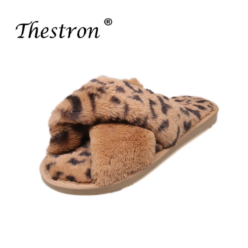 

Winter Cotton Slippers Ladies 2018 New Indoor Floor Ladies Shoes Light Winter Spring Warm Home Slippers Soft Plush Cotton Shoes