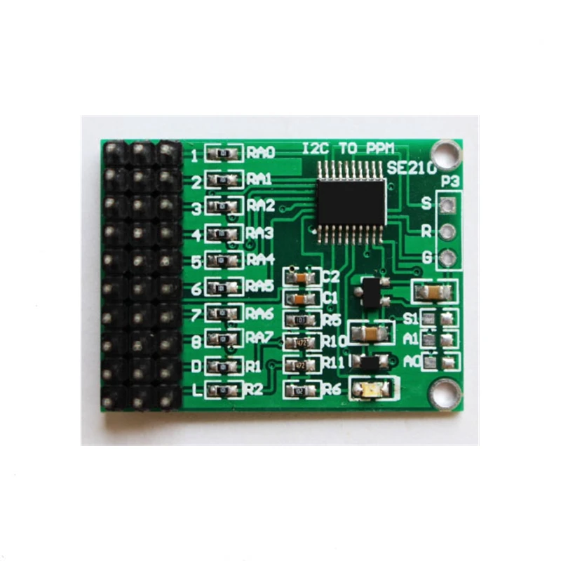 

Remote control receiver signal conversion I2C to PPM module For Arduino