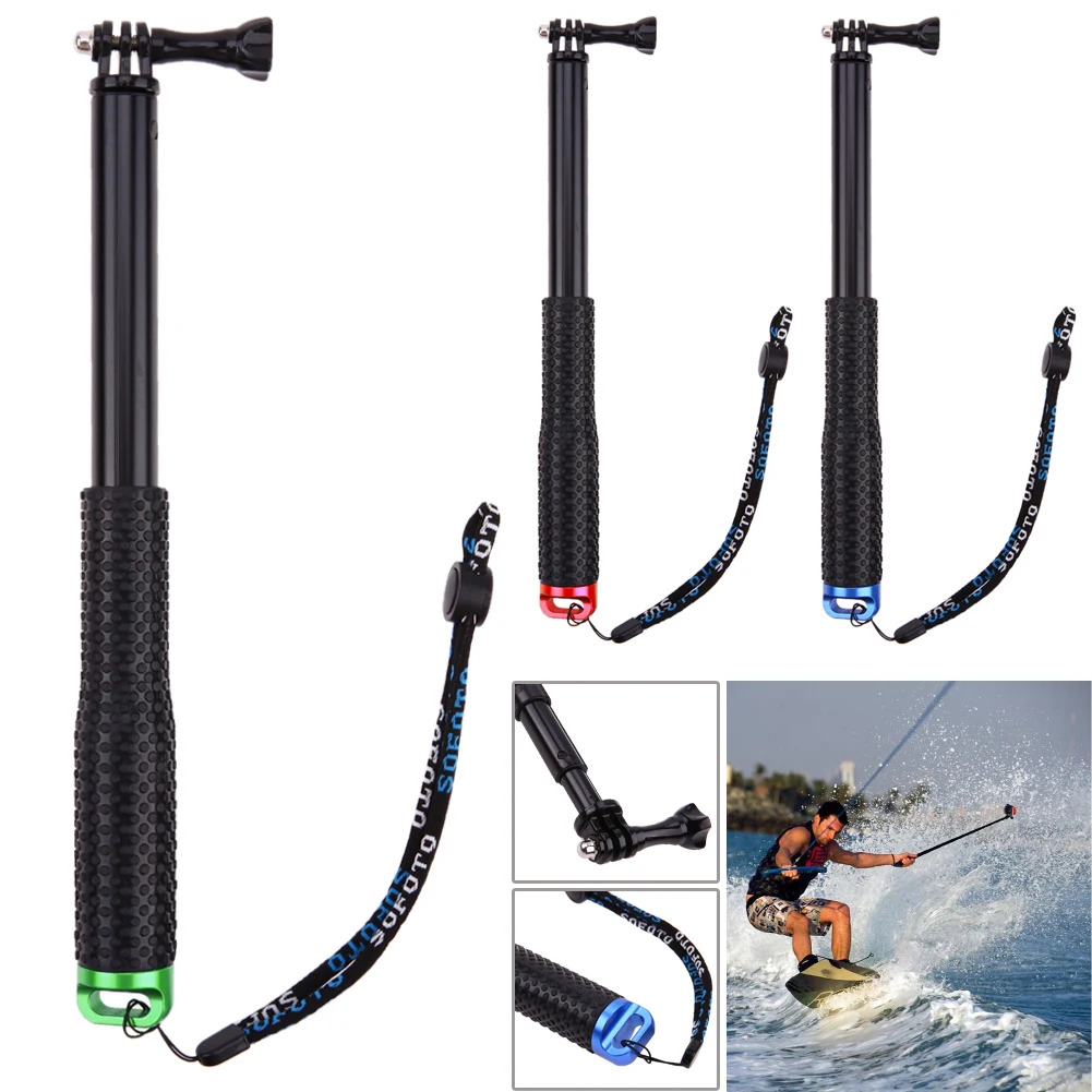 Portable Non slipping 36inch for SP POV Pole Extendable Selfie Stick Tripod Handheld Monopod for