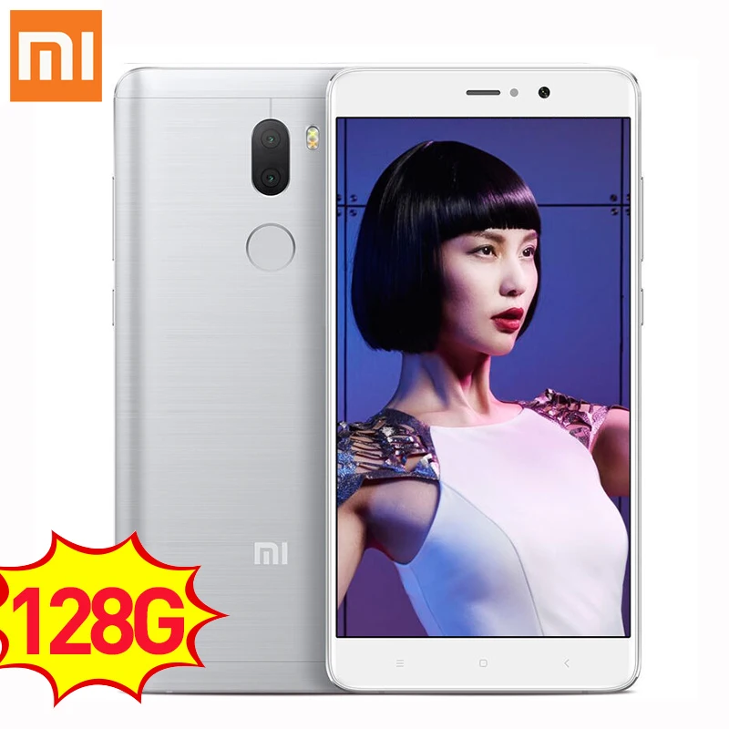 Original Xiaomi Mi5s Plus smartphone 6GB RAM 128GB ROM 5 7 Snapdragon 821 Mi 5s Plus