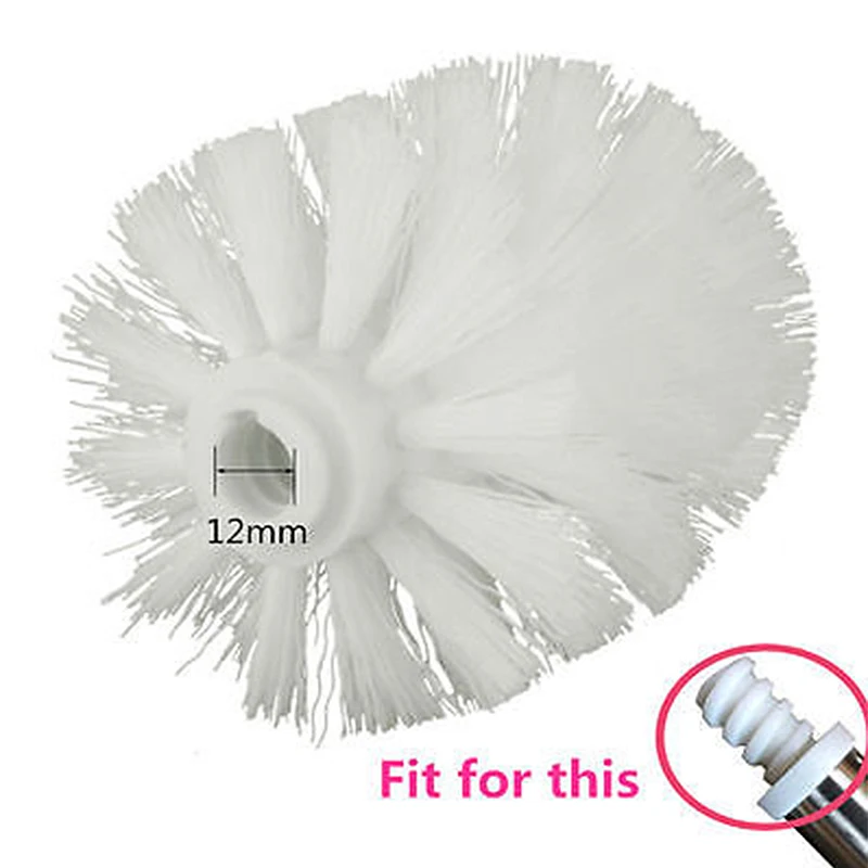Universal Toilet Brush Head Holder Replacement Bathroom WC Clean Spare Accessories