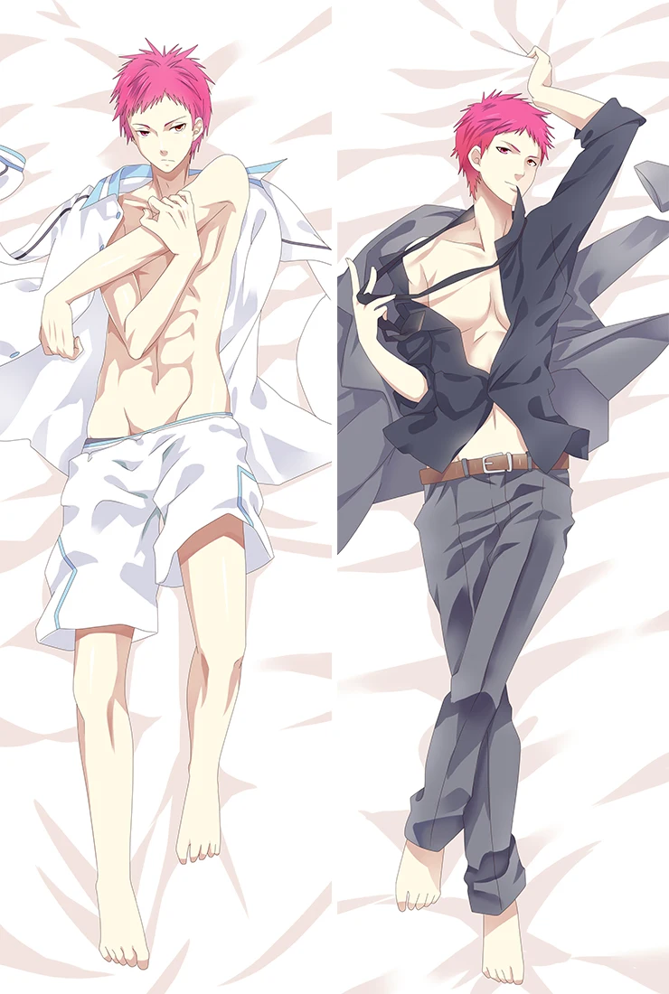 Японские Аниме Kuroko No баскетбольные персонажи Tetsuya Kagami Taiga Dakimakura наволочка