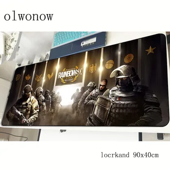 

Rainbow Six Siege pad mouse computer gamer cool new mouse pad 900x400x3mm padmouse Adorable mousepad ergonomic gadget desk mats