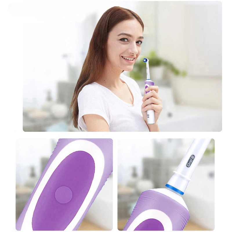 Электрическая зубная щетка Oral B D12 Vitality Глубокая чистка отбеливание зубов
