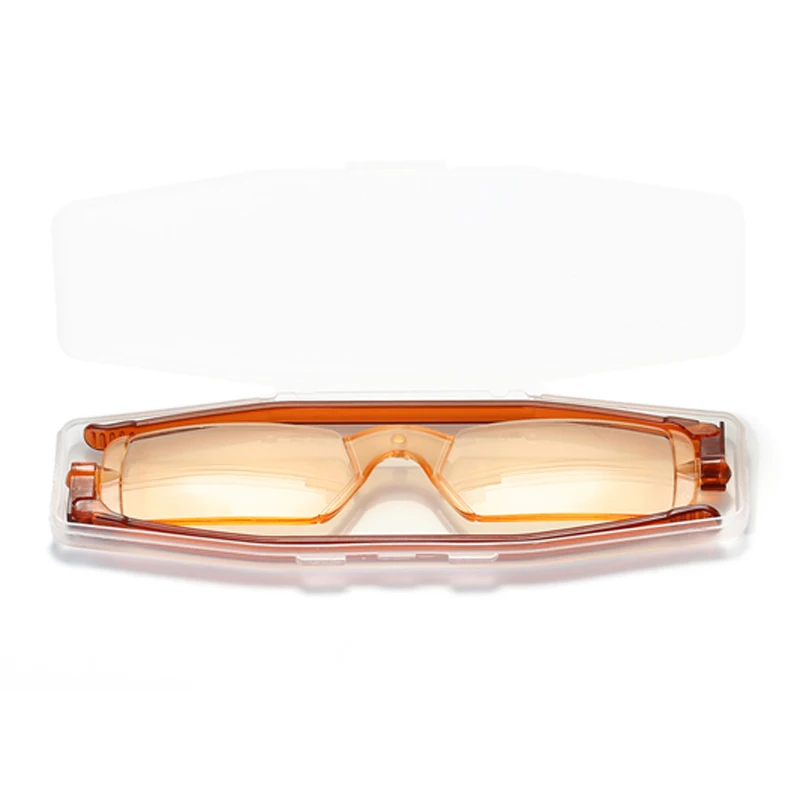 Итальянские дизайнерские магнитные складные роскошные очки для чтения для женщин брендовая рамка мужские очки для пресбиопии итальянский дизайн модные удобные - Цвет оправы: Коричневый