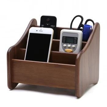 

high-end office liveing room wooden storage box desktop
