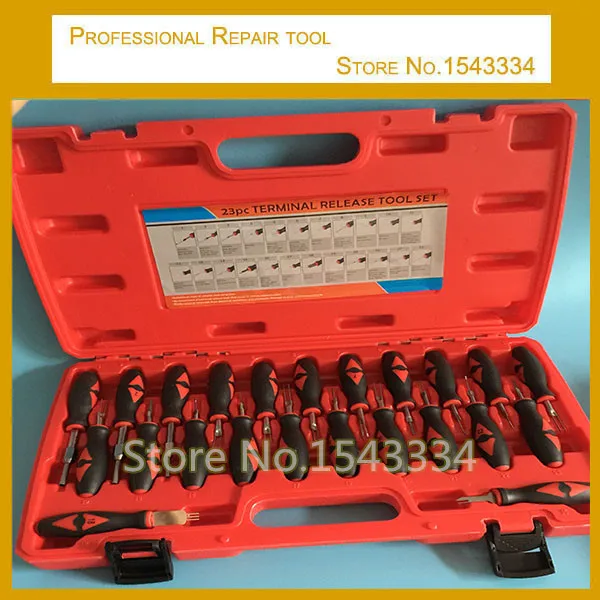 

High quality 23 in 1 Automotive Wiring Harness Terminal Removal Tools / terminal disassembling tool / Terminal Release Tool