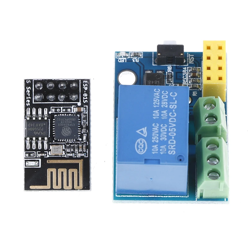 HUXUAN High Quality 5V ESP8266 ESP-01 Wifi Relay Module Wireless App Remote Control Relay Switch SN 1pc
