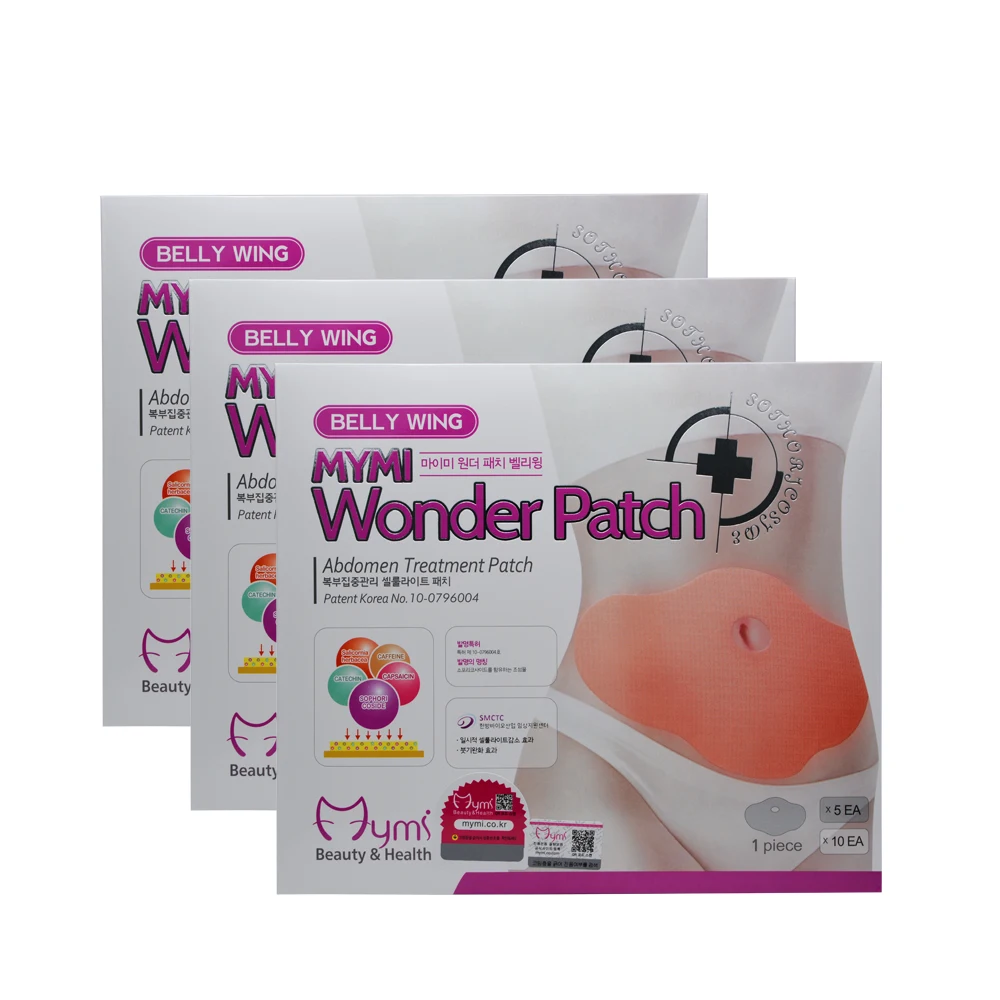 15Pcs MYMI Wonder Slimming Patch Belly Abdomen Weight Loss Fat burning