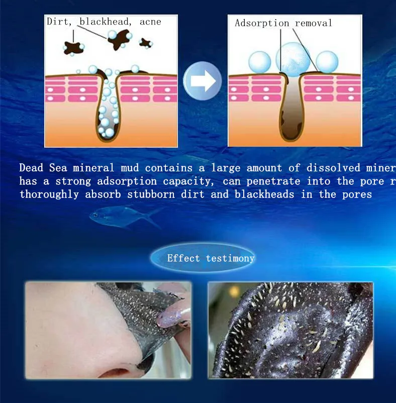 Маска для удаления черных точек для лица, для восстановления носа, для глубокой очистки, для ухода за кожей, отшелушивающие маски, очищающие уголь, черная грязь, красота лица
