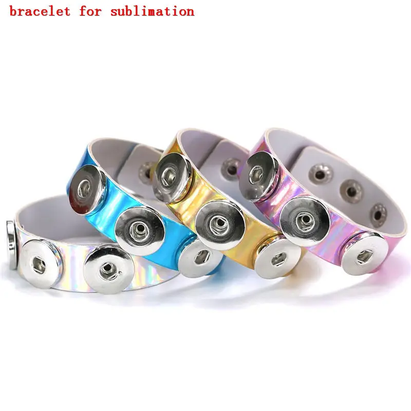 bracelet for sublimation fashion Reflector blank bracelets jewelry for  thermal transfer printing private customized love gifts - AliExpress