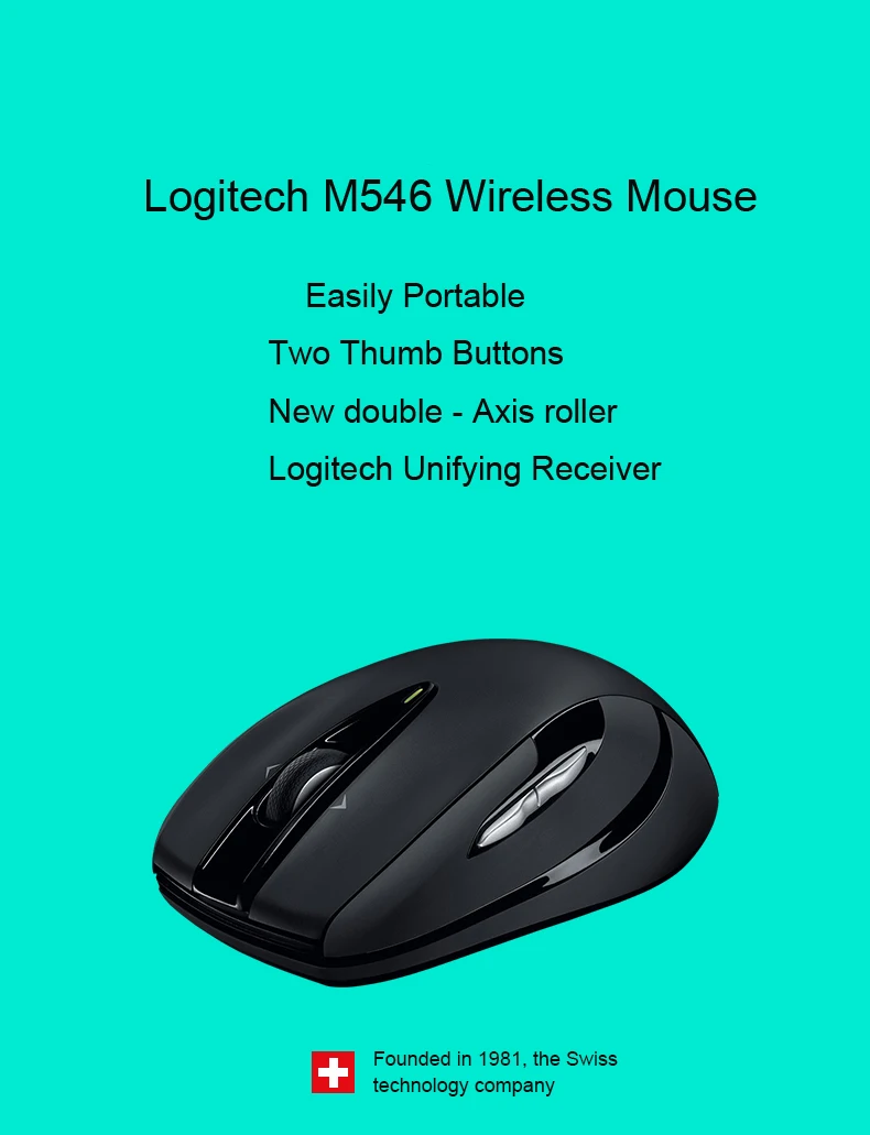 Беспроводная игровая мышь lotech M546, геймерская мышь, оригинальная перезаряжаемая эргономичная оптическая мышь, Универсальный приемник для ноутбука, ПК