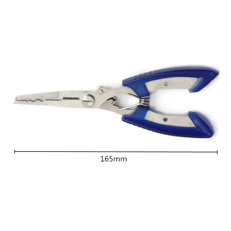 EVANX Fishing Pliers Multifunctional Pliers Stainless Steel Scissors Line Cutter Remove Hook Outdoor Fishing Tackle Hand Tools