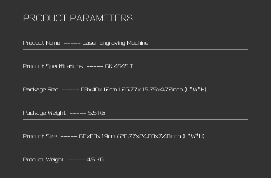 GKTOOLS DIY Дерево Мини ЧПУ лазерный гравер резак гравировальный станок рамка без лазера, 45*45 см акрил ШИМ, GRBL EleksMaker